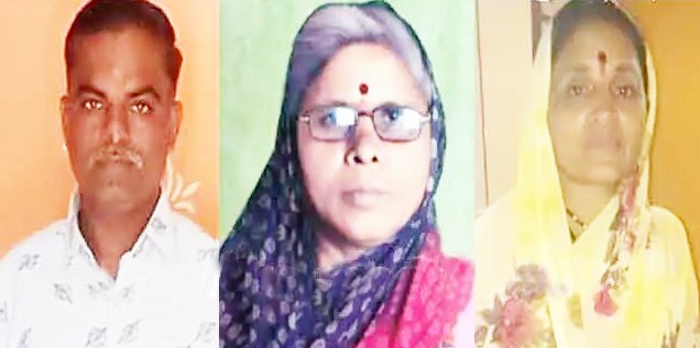 व्यवसायानिमित्त गावी जात असताना अपघातात तीन ठार