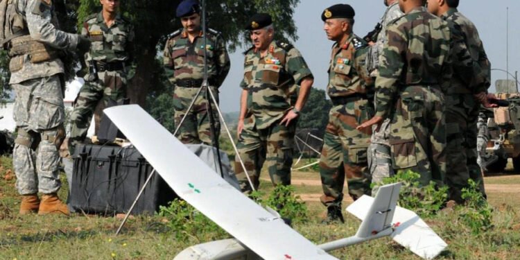प्रथमच जवानांनी ड्रोन वापरून दहशतवाद्यांना केलं ठार