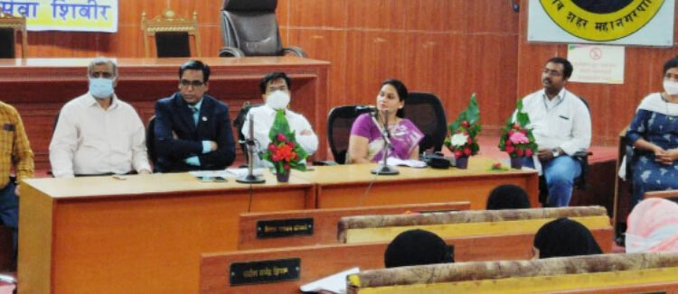 मनपात जिल्हा विधी सेवा प्राधिकरणतर्फे कायदेविषयक शिबीर उत्साहात