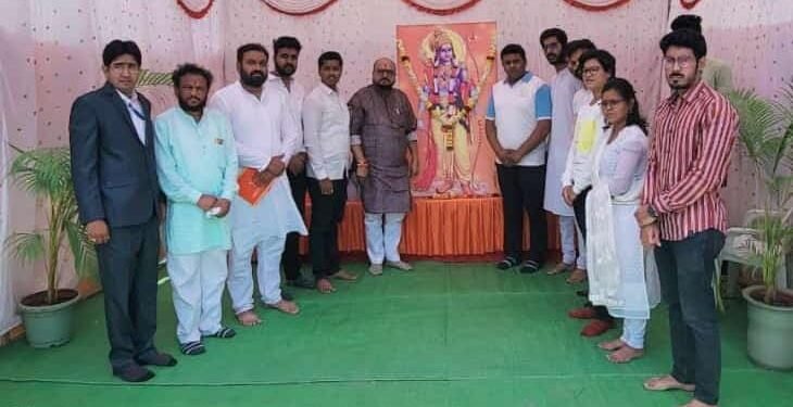 युवासेनेतर्फे राम नवमी जल्लोषात साजरी