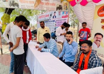 युवासेना सदस्य नोंदणी ला उस्फुर्त प्रतिसाद