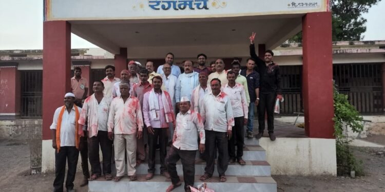 बांबरुड विकास सोसायटीत सहकार पॅनल विजयी