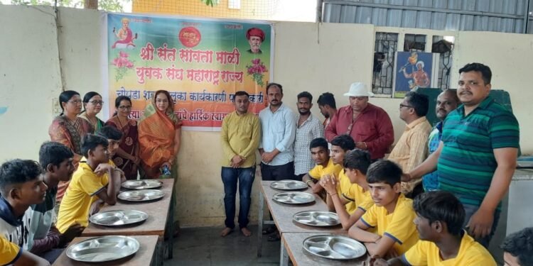 महात्मा दिन सावता माळी युवक संघातर्फे उत्साहात