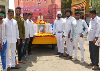 तथागत गौतम बुद्ध जयंतीनिमित्त धम्म रॅली उत्साहात