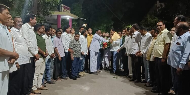 यासाठी केला कोळी समाजाने आ.चंद्रकांत पाटील यांचा सत्कार