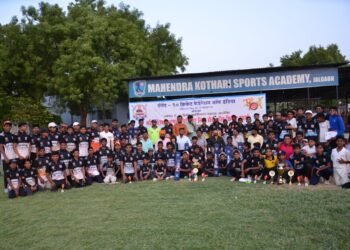 जगद्गुरुमहर्षी वाल्मिक ग्लॅडिटियर्सने पटकाविले विजेतेपद तर मोरया फायटर्स संघ ठरला उपविजेता