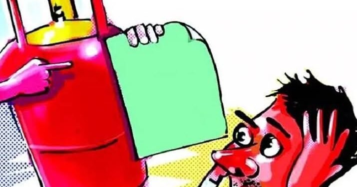 बोंबला ; घरगुती सिलिंडरचे भाव पुन्हा गगनाला