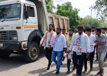 अग्निपथ विरोधात राष्ट्रवादी काँग्रेसचा भव्य मोर्चा