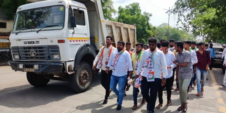 अग्निपथ विरोधात राष्ट्रवादी काँग्रेसचा भव्य मोर्चा