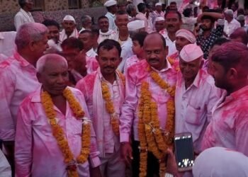 खेडगाव सोसायटीत सत्ताधा-यांची विजयी हॕक्ट्रीक