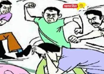 जळगावात दोन गटात तुंबळ हाणामारी ; गुन्हा दाखल