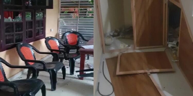 केरळमध्ये RSS च्या ऑफिसवर बॉम्बहल्ला