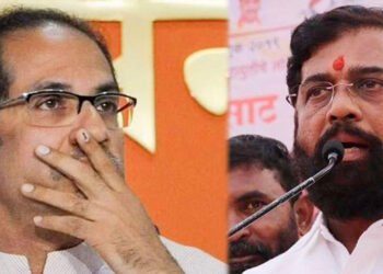 शिंदेचा ठाकरेंना मोठा धक्का ; शिवसेनेला पडले भगदाड