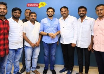 युवासेना पदाधिकाऱ्यांनी घेतली आदित्य ठाकरेंची भेट