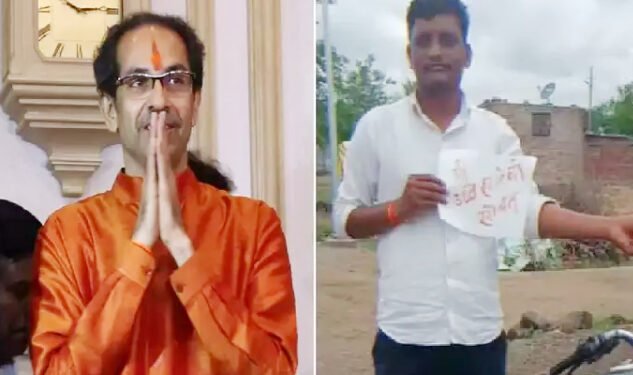 या शिवसैनिकाने लिहले स्वत:च्या रक्ताने उद्धव ठाकरेंना पत्र…