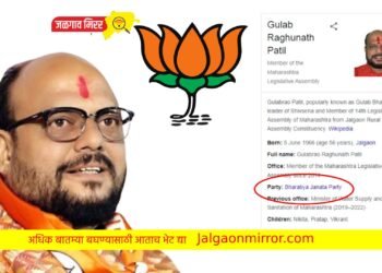 आता हे कुणी केलं? म्हणे…गुलाबराव पाटलांचा पक्ष भाजप, गुगलला झालं काय?