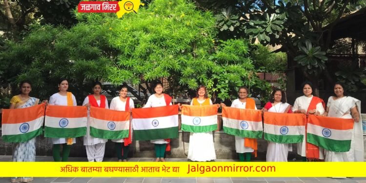 नारीशक्तीची जळगावात ‘हर घर तिरंगा रॅली’