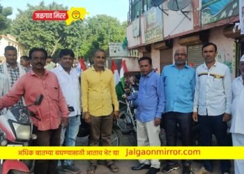 लोहाऱ्यात निघाली ‘तिरंगा दुचाकी’ रॅली