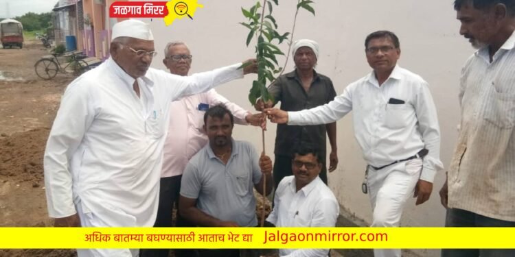 जळगाव शाखेच्यावतीने शहरात वृक्षारोपण