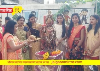 श्री.संत ज्ञानेश्वर विद्यालयात दहीहंडीचा जल्लोष