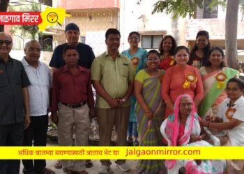 जळगावात अमृत महोत्सव लसीकरण शिबिरास उदंड प्रतिसाद