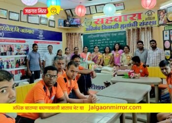 नारीशक्तीचा मदतीचा हात ; मतिमंद मुलांच्या चेहऱ्यावर आनंद द्विगुणित