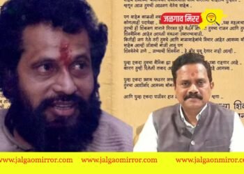 घात झाला दिघे साहेब घात झाला ! भावनिक पत्र व्हायरल