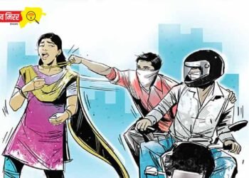 निवृत्त महिला शिक्षिकेची पोत लांबवली ; गुन्हा दाखल