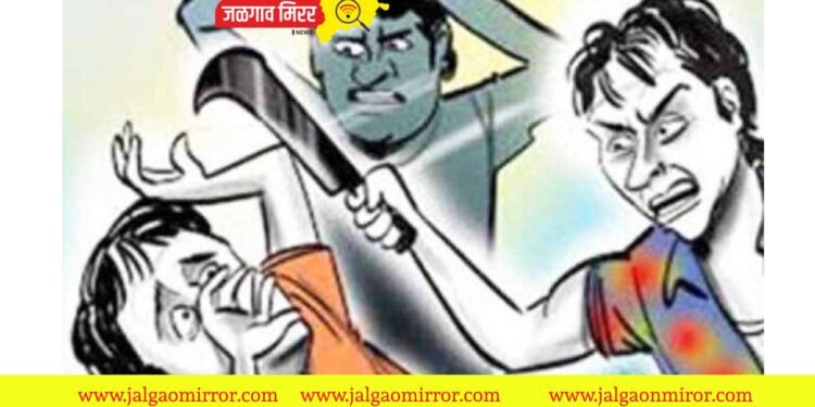 गप्पा करत असताना एकावर शस्त्राने वार