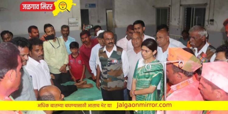 माजी जवानास मारहाण प्रकरणी : खा.खडसे यांना निवेदन