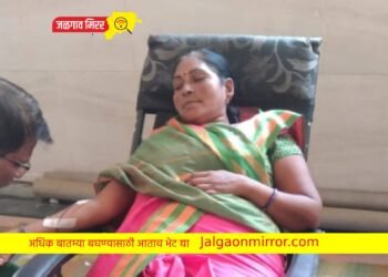 गणेशोस्तवानिमित्त चिंचोली पिंप्रीत रक्तदान शिबिर उत्साहात