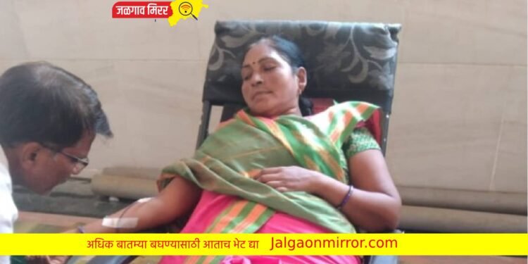 गणेशोस्तवानिमित्त चिंचोली पिंप्रीत रक्तदान शिबिर उत्साहात