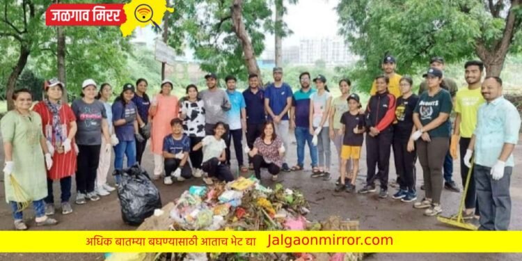 मेहरून तलाव व गणेश घाट परिसरात स्वच्छता अभियान मोहीम