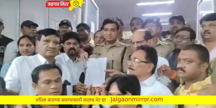 पोलीस निरीक्षक बकालेंच्या विरोधात मराठा समाज आक्रमक