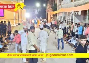 चोपडा येथे श्री संत सावता माळी मित्र मंडळातर्फे महाप्रसादचे आयोजन ; असंख्य भाविकांची उपस्थिती !