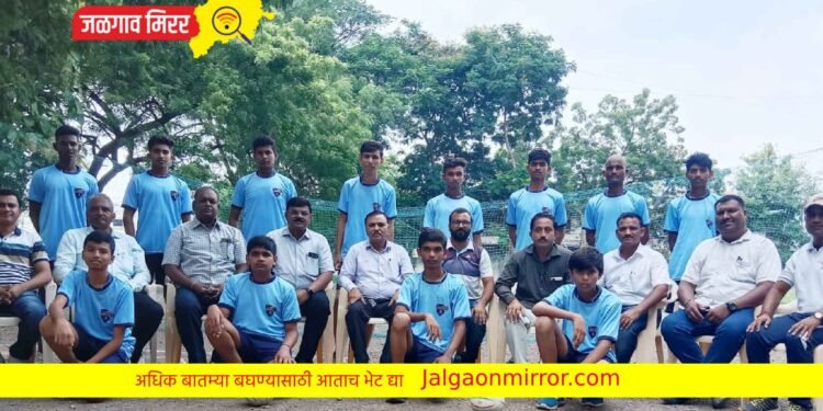 राज्य डॉजबॉल स्पर्धेसाठी जिल्हा संघ जाहिर