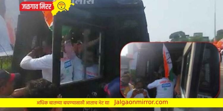 मुख्यमंत्र्यांच्या दौऱ्याआधी जळगावात राष्ट्रवादी कार्यकर्ते ताब्यात