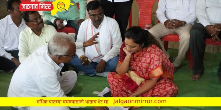 एकदा पराभव झाला म्हणून खचून जाऊन जनसेवेचे व्रत सोडणार नाही : रोहिणीताई खडसे !