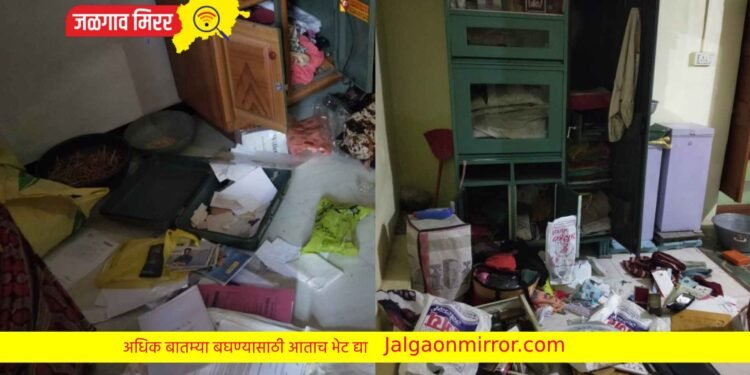 धाडसी चोरी : ३ घरे फोडली तर एक दुकान…