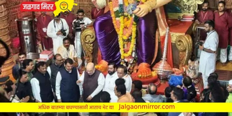 अमित शहांच्या मुंबई दौऱ्यात ; खासदाराचा पीए म्हणून घुसला ताफ्यात