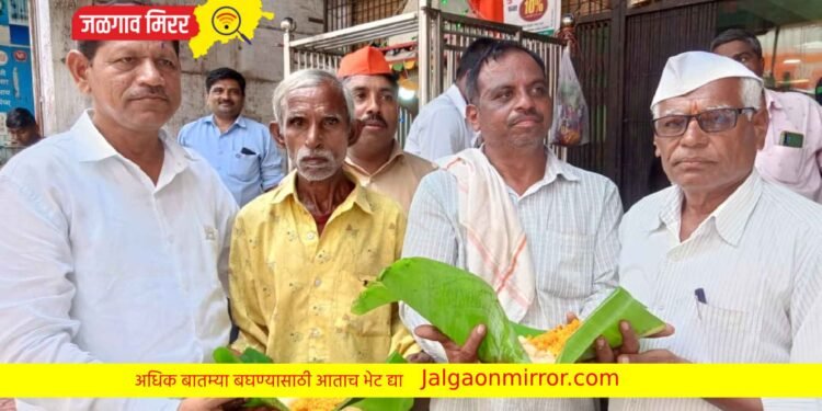 जामनेरातील सिद्धिविनायक गणपती मंदिराचा भव्य महाप्रसाद उस्ताहात