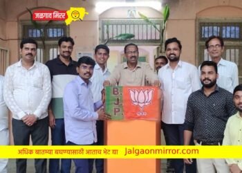 भाजप कार्यकर्त्याने दिला ‘वसंत स्मृतीस’ वातानुकूलित पोडीयम