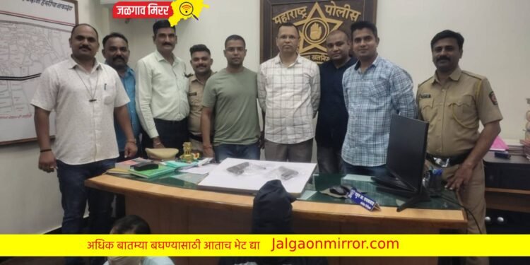 पाच जिवंत काडतुसेसह गावठी बनावटीचे २ पिस्टल जप्त ; दोन जणांना अटक