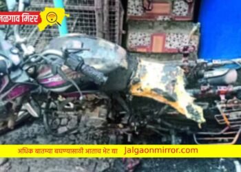 बायकोने घटस्फोट दिल्याचा राग ; संतप्त जावयाने पेटवले सासऱ्याचे वाहन अन्‌ घर