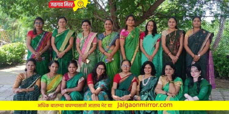 नवरात्रोत्सव ; पाचवी माळ, रंग हिरवा !