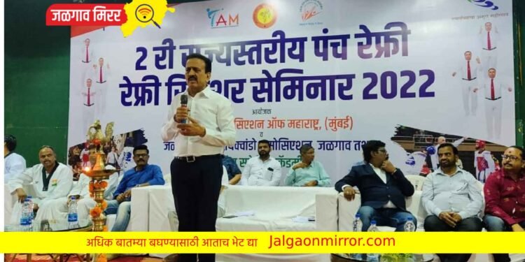 जिल्हा क्रीडा संकुल अद्ययावत करणार : ना. गिरीश महाजन