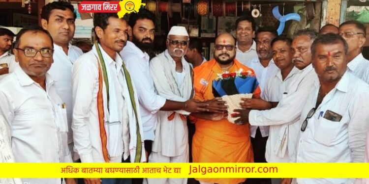 शिरसोली प्र. बो. येथिल शेत रस्त्यासाठी पालकमंत्र्यांचाही सहभाग !