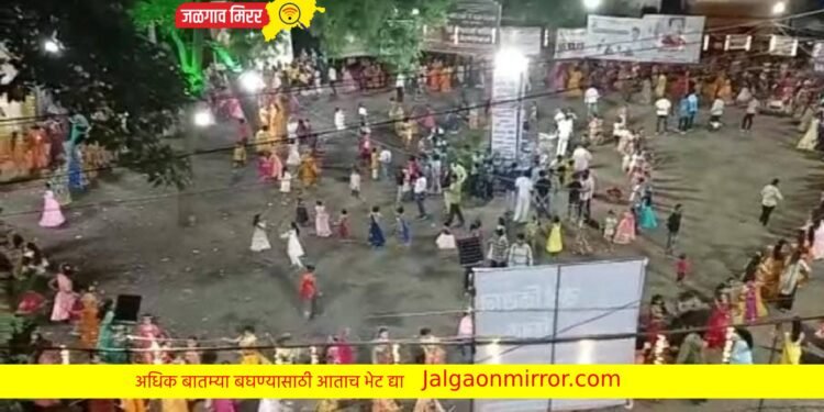 अयोध्या नगरात रंगतोय दांडिया उत्सव