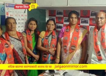 महिला शक्तीचा जळगाव मनसेत प्रवेश