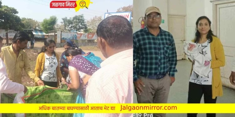 भरदुपारी रस्त्यावर झाली प्रसूती ‘या’ दाम्पत्याने केली मदत म्हणून वाचली…